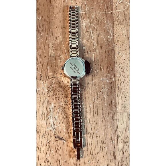 Nicole Miller Gold Tone Watch Diamond Trim New main image 9